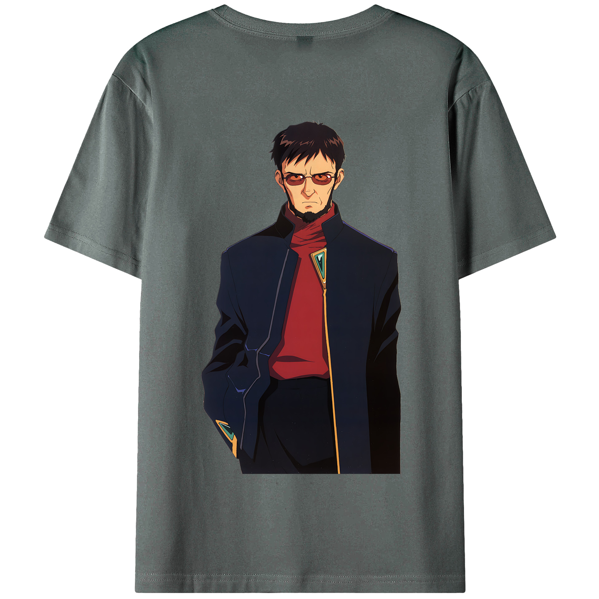 （画像用） EVA 新世紀エヴァンゲリオン 綿100％半袖Tシャツ（背面プリント）